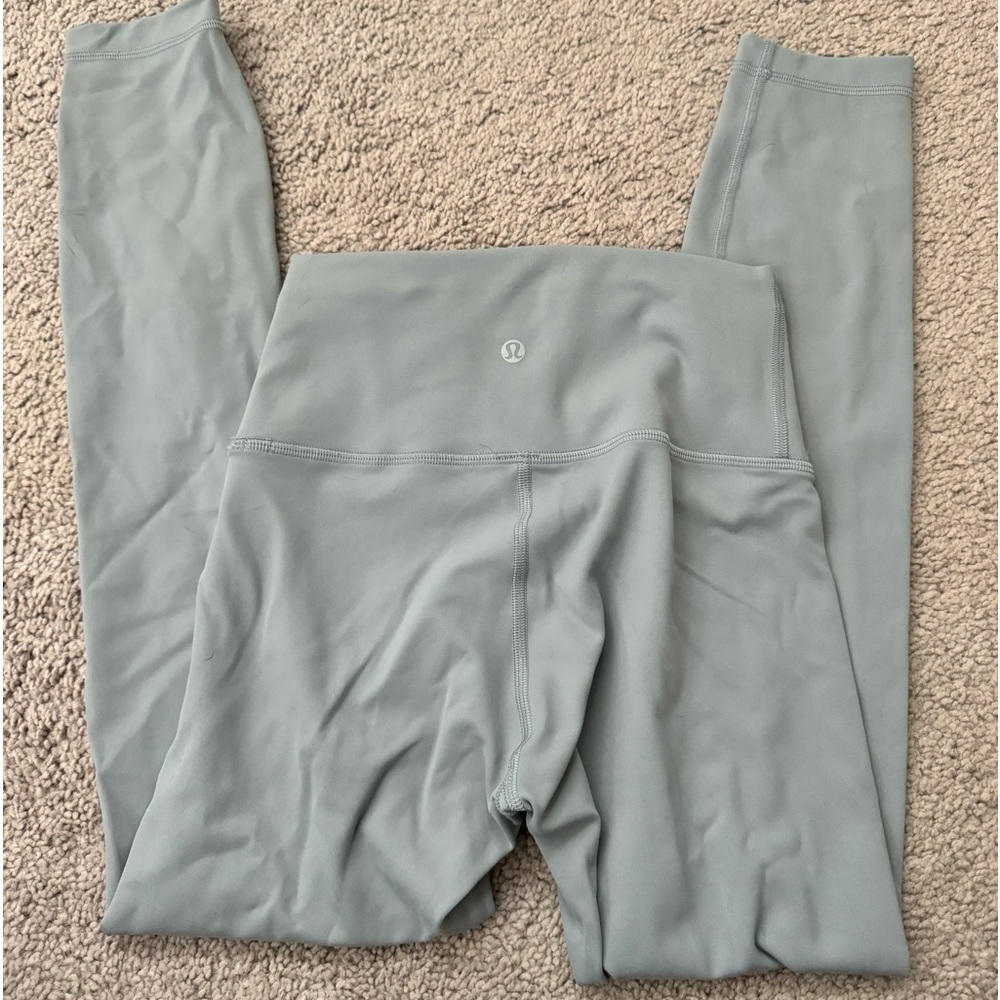 Lululemon Wunder train 25” legging in rhino grey - size 4